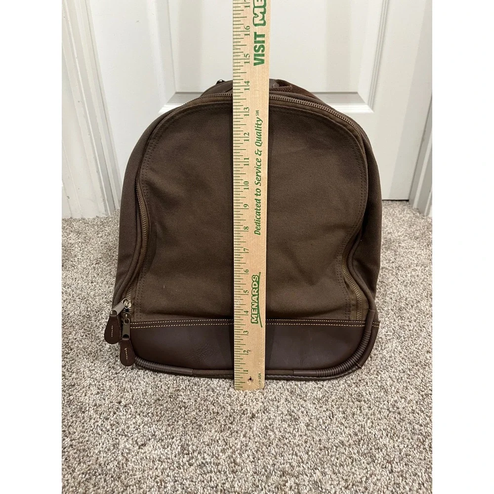 Marlboro Gear 2004 Brown Canvas Leather Trim Duffel Travel Bag NWT Vintage